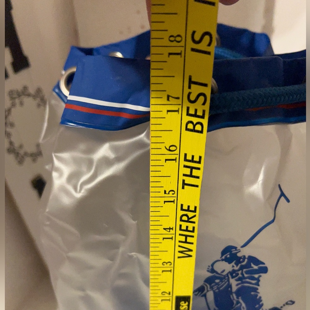 Polo Ralph Lauren US Open Clear Backpack Bucket Bag - Picture 10 of 12